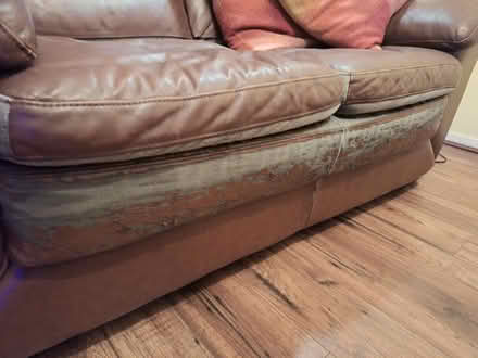 Photo of free Brown 2 seater sofa (Freshbrook SN5) #2