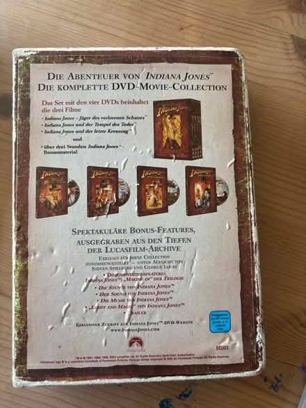 Photo of free Indiana Jones box set (Chessington KT9) #4