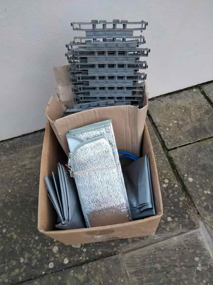 Photo of free Box of car bits (Binegar, near church.) #1