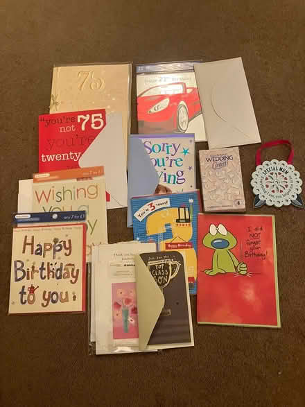 Photo of free Greetings cards etc (Sidcup/New Eltham DA15) #1