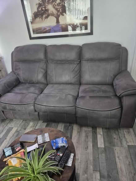Photo of free Pair of recineing sofas (Liverpool l140nu) #2