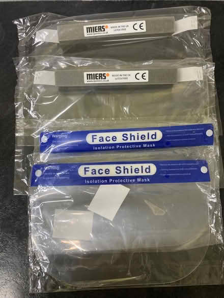Photo of free Face shields, disposable gloves (B71 West Bromwich) #1
