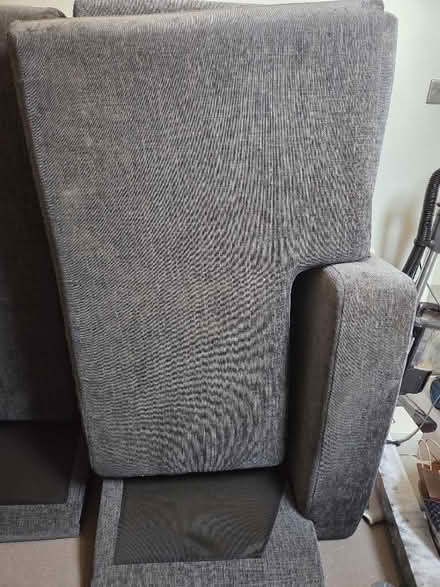 Photo of free 2 x large corner sofas in Grey. One left corner, one right c (Dunstable LU6) #1