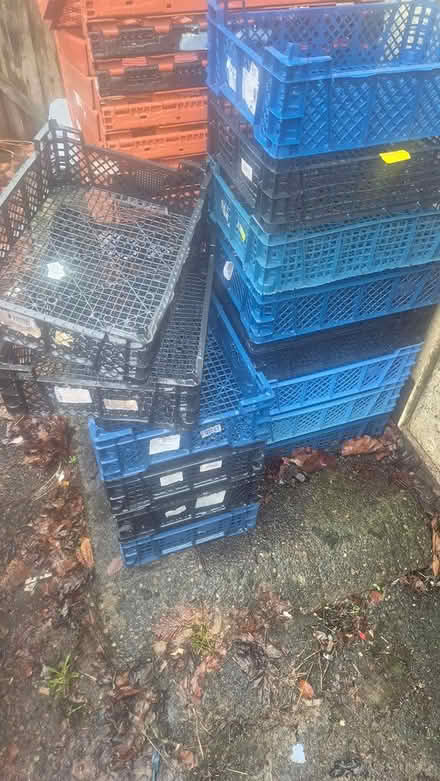 Photo of free Plastic stacking tubs (Derby Chaddesden DE21) #1
