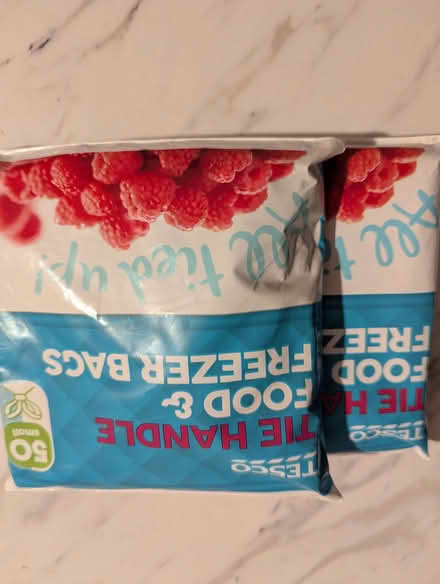 Photo of free STILL SEALED 2 x 50 small tie handle food bags COULD POST (Whoberley CV5) #1