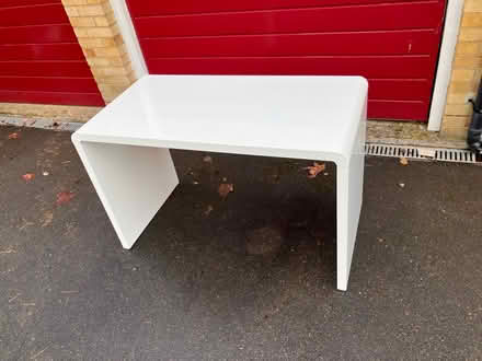 Photo of free White, glossy desk 120x60cm (SE21) #2