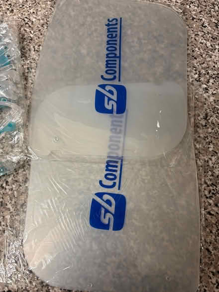 Photo of free Disposable full face shield visors (Belper DE56) #4