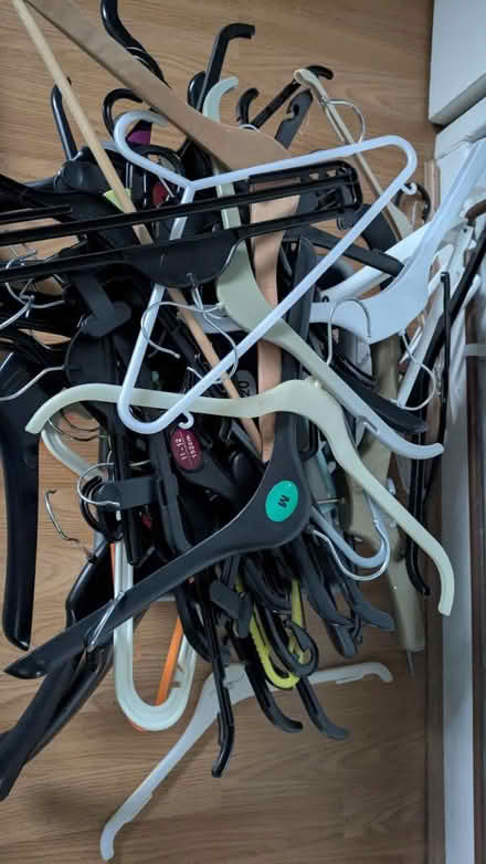 Photo of free Coat hangers (Dronfield S18) #1