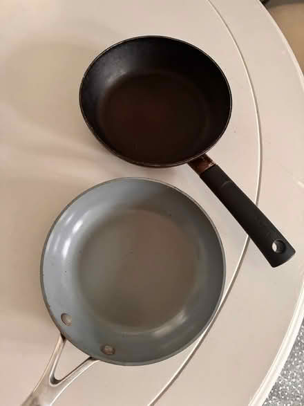 Photo of free Two small frying pans (Close to Ravenscourt Park) #1