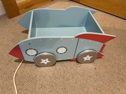 Photo of free Bean bag & book storage pull along (Addlestone) #2