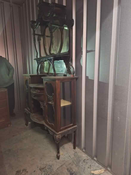 Photo of free Antique sideboard (Ballymount) #1