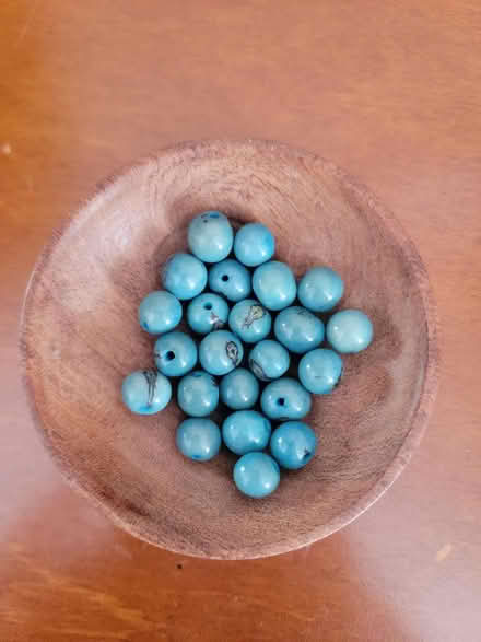 Photo of free Turquoise Beads (Kingwood Township) #1