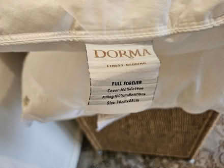 Photo of free 2 Dorma Feather Pillows (Northfield B31) #2