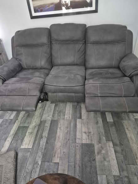 Photo of free Pair of recineing sofas (Liverpool l140nu) #1