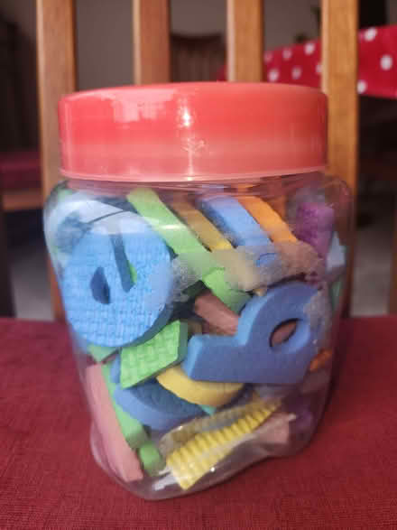 Photo of free Baby bath foam alphabet letters (Putnoe MK41) #1