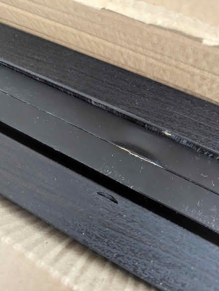 Photo of free IKEA Besta Frame (black/brown) (Royal Wharf E16) #2