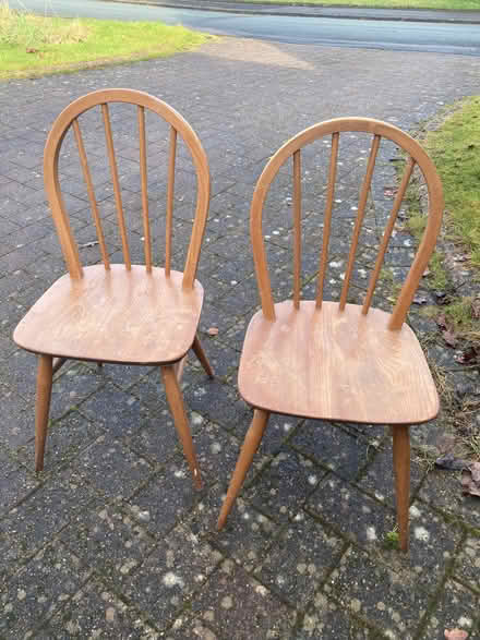 Photo of free 2 wooden chairs (Dean Row SK9) #1