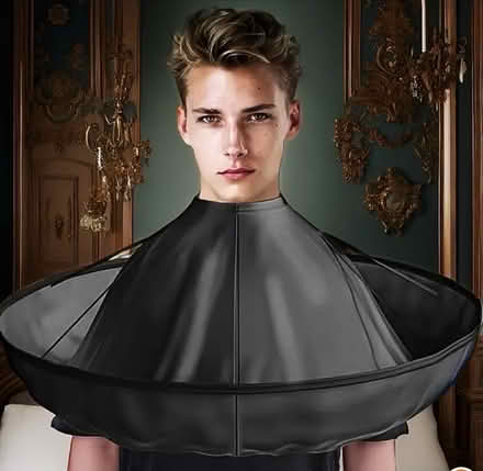 Photo of free Barber bib Non-stick clipping cape (Chatham) #1