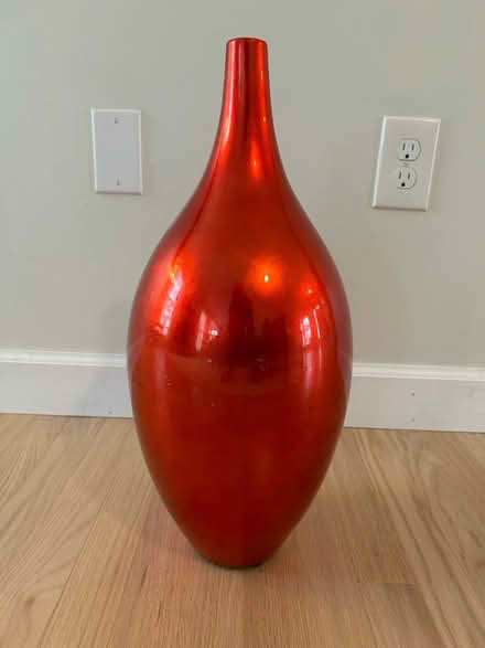 Photo of free Tall Red Vase (Oakville) #1
