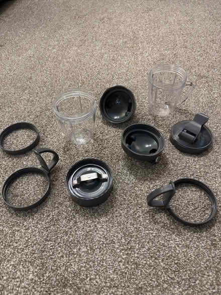 Photo of free Various nutribullet cups/lids (Hitchin) #1
