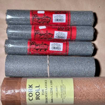 Photo of free Jarvis underlay, and 8x4 ft cork sheet for model railway (Ross-on-Wye HR9) #1
