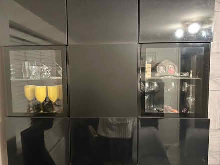 Photo of free 3x black wall units (Theale RG7) #2