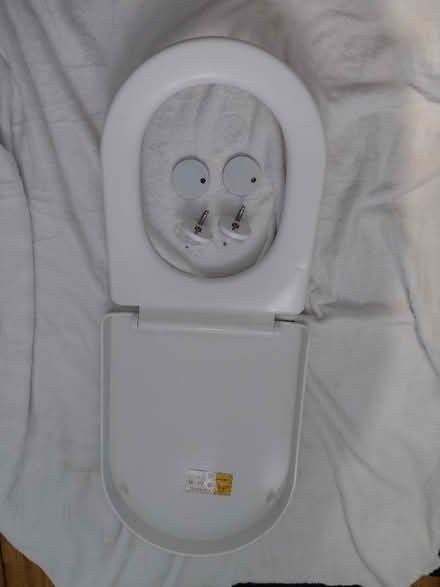 Photo of free NEW - White Toilet Seat (Ilford IG1) #2