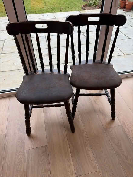 Photo of free Two Pub Chairs (Letchworth SG6) #1