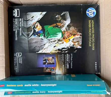 Photo of free Card Stock and Photo Paper (Dorsey Hall near 108) #1