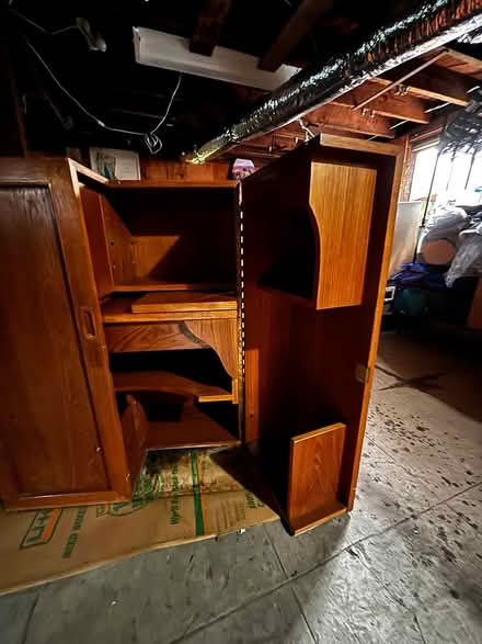 Photo of free Old wooden desk (Carleton st. Berkeley) #3