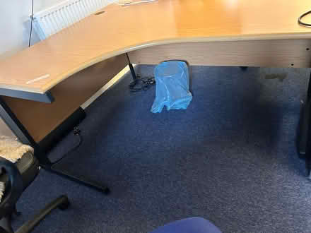 Photo of free One Right Hand (RH) and one Left Hand (LH)office desk (Kidlington OX5) #1