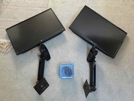 Photo of free Monitors with stands (Groton MA) #1