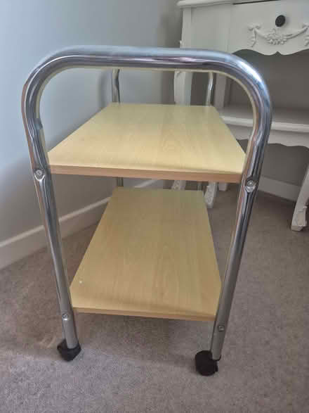 Photo of free Wooden trolley table (Croydon centre CR0) #2