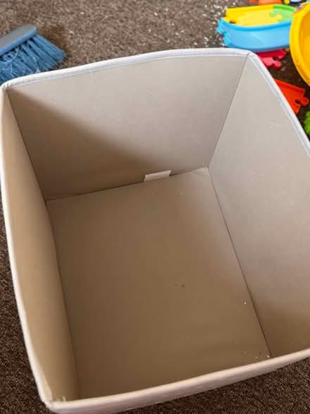 Photo of free Polka dot fabric storage cube (Hemel Hempstead HP2) #3
