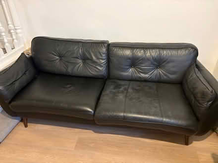 Photo of free Leather settees (Ilkeston) #2