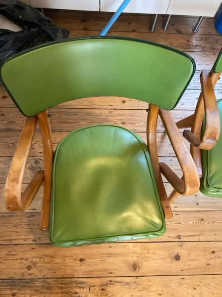Photo of free Vintage kitchen chairs x2 (Seven sisters near overground) #2