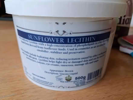Photo of free Sunflower lecithin (Formby L37) #2