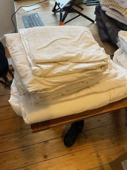 Photo of free Sheets & towels & 3 duvets (Haringey, near St Ann's, N15) #1