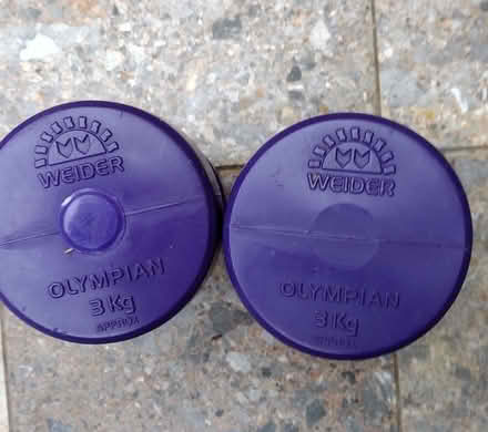 Photo of free Hand dumbbells (St Helens TN35) #2