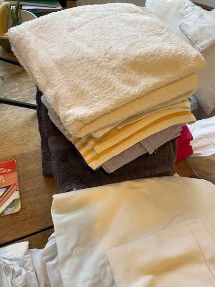 Photo of free Sheets & towels & 3 duvets (Haringey, near St Ann's, N15) #3