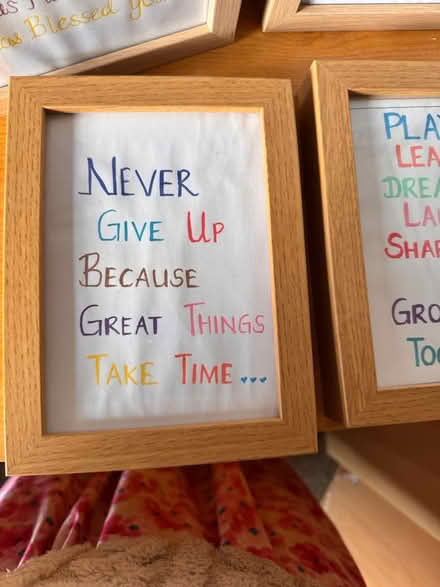 Photo of free Rainbow affirmation framed print (Hemel Hempstead HP2) #4