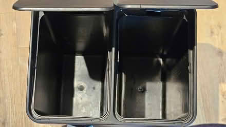 Photo of free Double metal&plastic rubbish bin (Guildford GU1) #3
