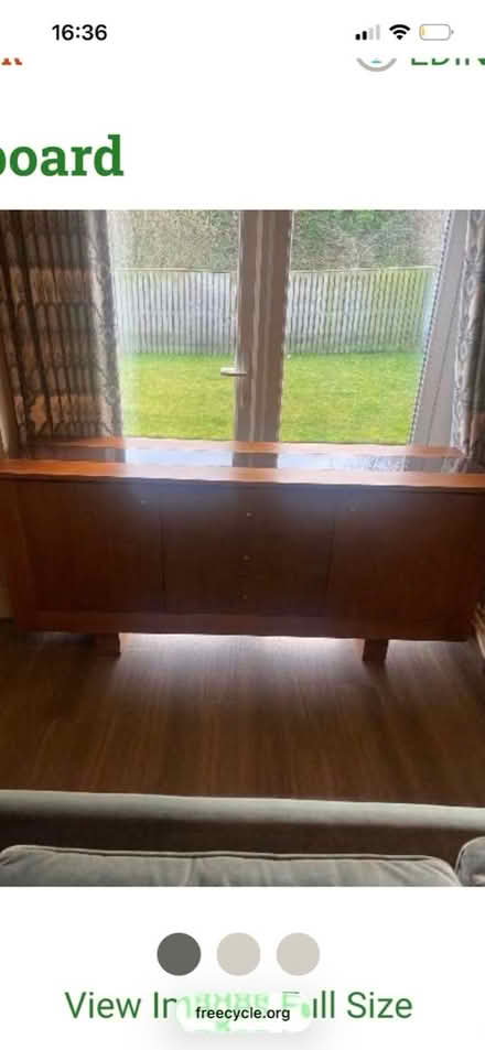 Photo of free Sideboard (Edinburgh EH7) #3