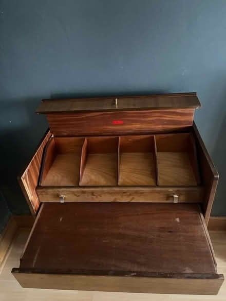 Photo of free Mid century? wooden bureau desk (Millhouses, S7) #2