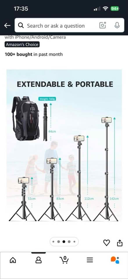 Photo of free Tripod and phone mount (Nether Edge S7) #2