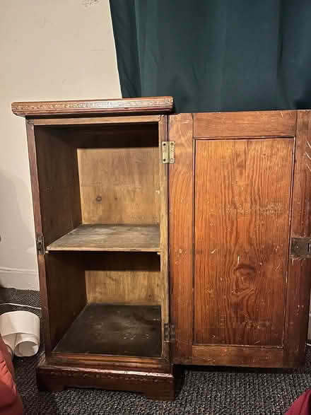 Photo of free Antique cabinet bookcase (G20 Glasgow Maryhill) #2
