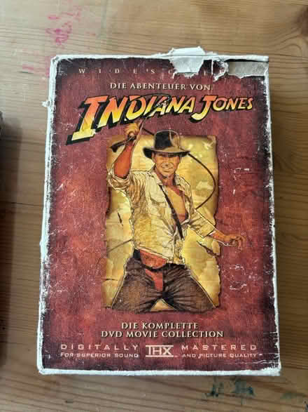 Photo of free Indiana Jones box set (Chessington KT9) #1