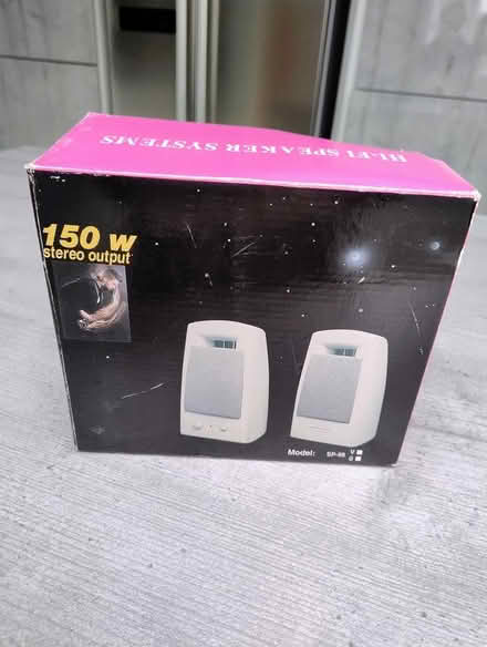 Photo of free Desk Top Speakers (Allestree DE22) #1