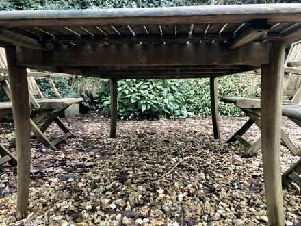 Photo of free Hardwood garden table and 4 chairs (Fairwater CF5) #3