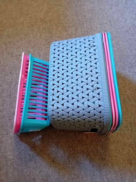 Photo of free Small, plastic storage baskets (Teddington TW11) #1